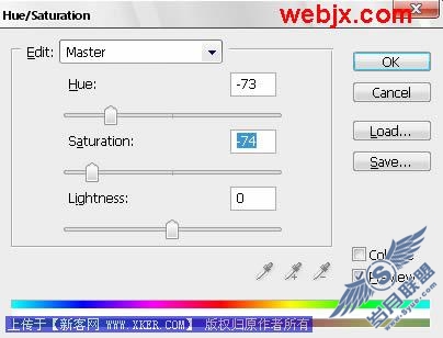 利用Photoshop饱和度工具为照片换色彩