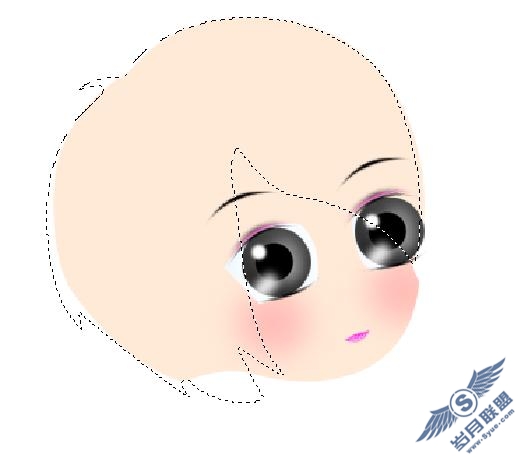 PhotoShop教程:鼠绘超级可爱的卡通人物