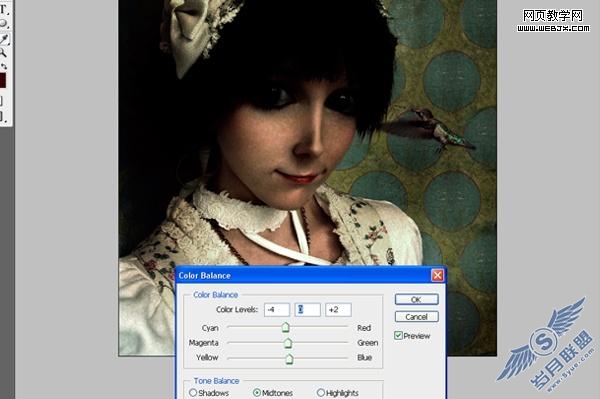 Photoshop教程:可爱的美女3D娃娃