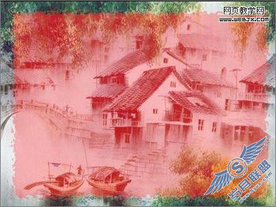 Photoshop照片处理教程:颓废边缘水彩画特效