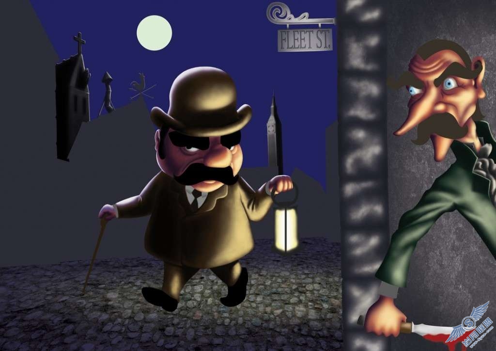 Photoshop设计制作3D卡通人物【图】_