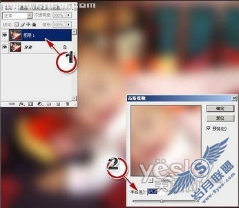 Photoshop模仿浅景深效果扫除杂乱背景