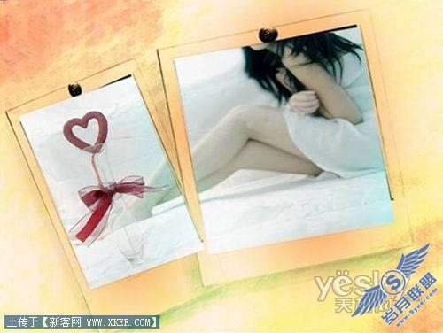Photoshop教程:制作精美失落美女胶片效果