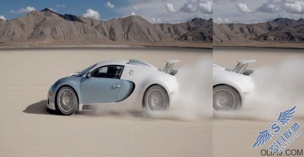Photoshop制作迷你超级跑车