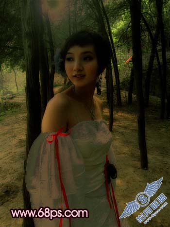Photoshop调出偏黄照片鲜丽的红色调
