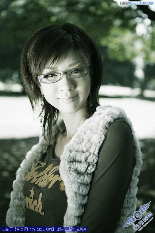 Photoshop调色一种非主流色调——忧绿黄
