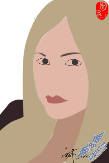 Photoshop鼠绘人物实例:美女艾微儿