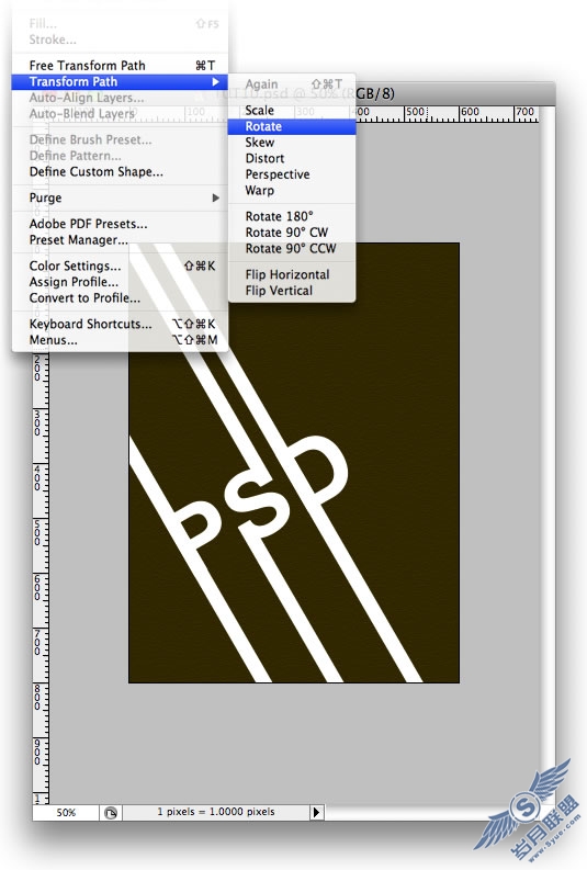 Photoshop绘制质感污染特效的PSD海报