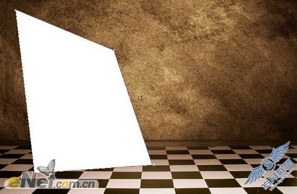 Photoshop合成恐龙穿过相框<a href=http://www.syue.com/Hacker/Case/ target=_blank class=infotextkey>入侵</a>的效果