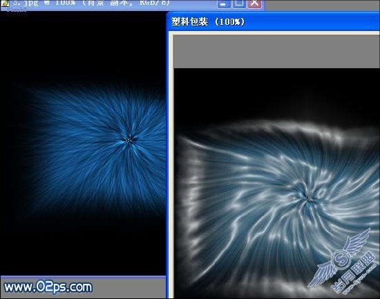 PhotoShop教程:滤镜工具打造光之旋涡