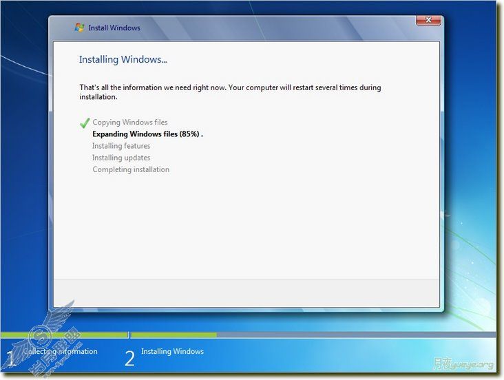 Windows 7 Ultimate Build 7100 RC英文版安装小记
