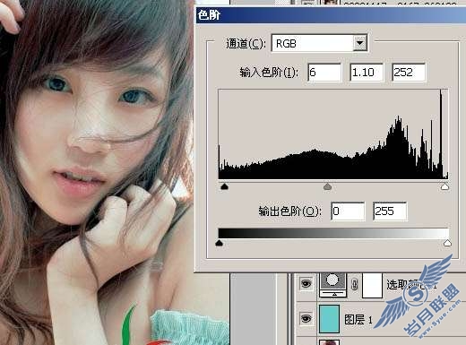 Photoshop照片处理:利用对比色修复偏色照片【图】_