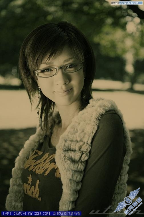 Photoshop调色一种非主流色调——忧绿黄