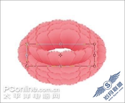 母亲节用AdobePhotoshop鼠绘一支康乃馨(5)
