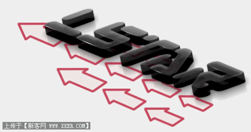 Firewoks制作立体黑水晶质感文字_天极设计在线转载