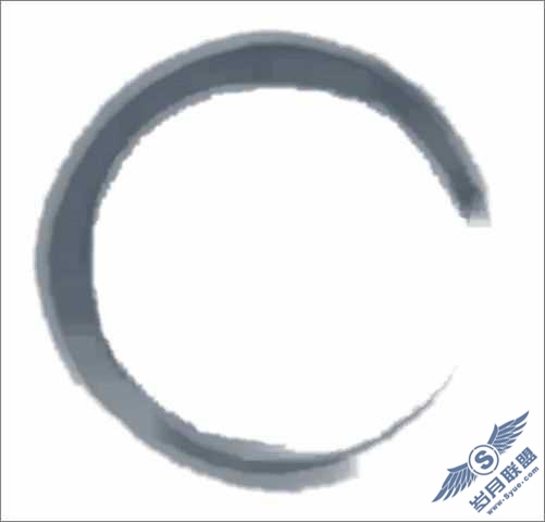 巧用Photoshop画笔表现水墨质感_天极软件