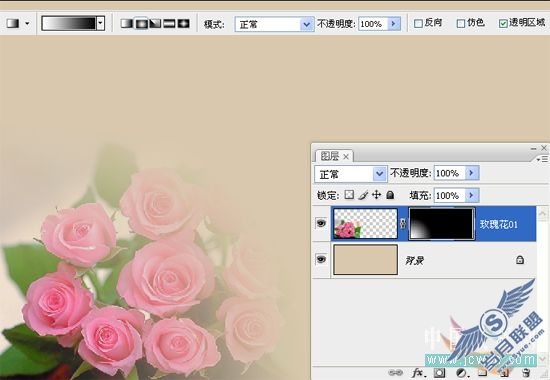 Photoshop教程:创意设计制作母女情深贺卡