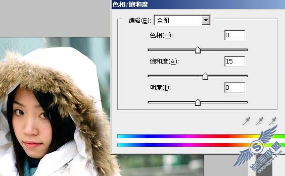 Photoshop给偏暗的影楼照片润色