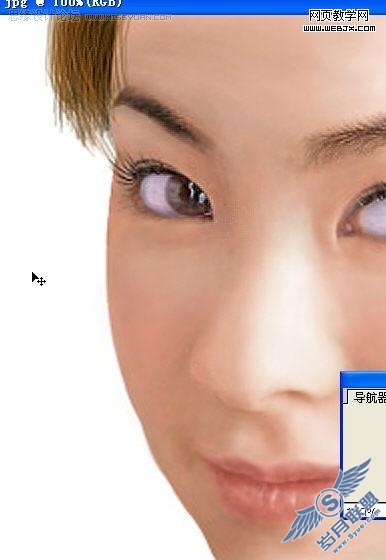 Photoshop鼠绘教程:气质美女