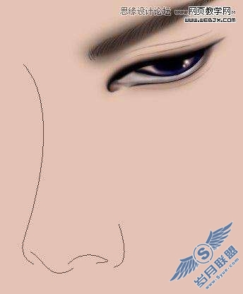 Photoshop绘制冷酷的漫画CG人物【图】_