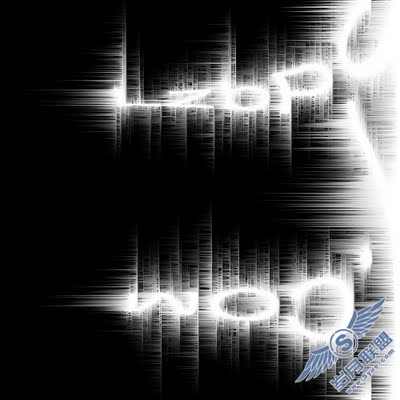 Photoshop制作炫光圈字体