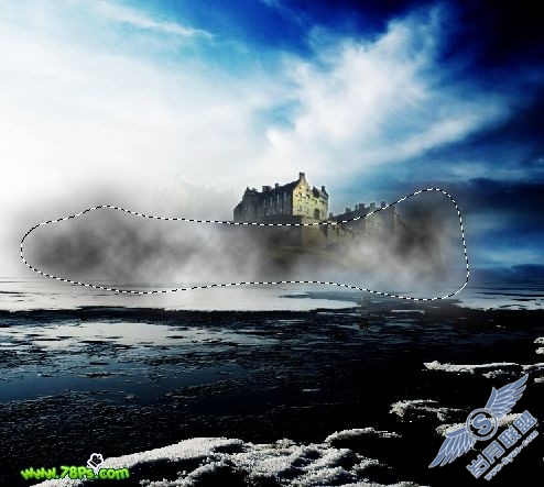 Photoshop合成幻想风格的城堡场景