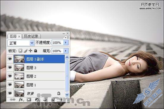 Photoshop教程: 突出照片人物色彩