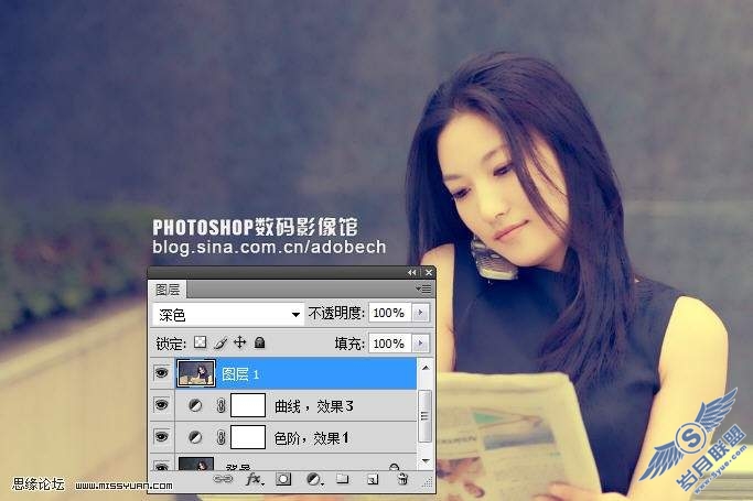 photoshop调色:曲线和色阶简单教程