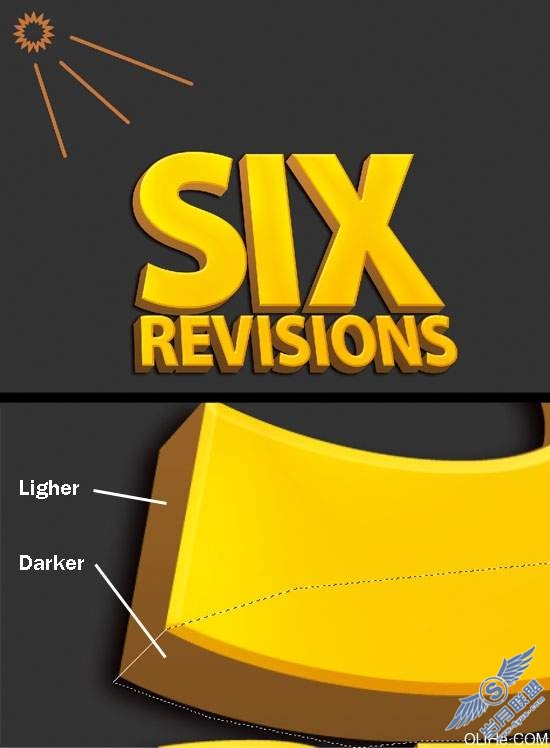 photoshop设计基础平滑3D文字效果