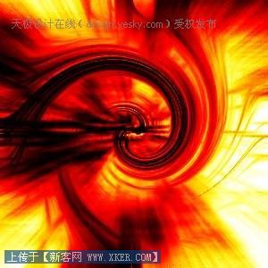 用Photoshop渲染类滤镜做特效:螺旋纹理(3)