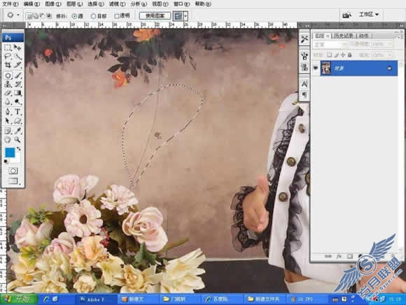 Photoshop影楼儿童照片的修片基本步骤