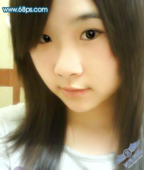 photoshop把曝光过度的人物照片转手绘效果