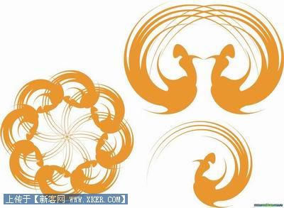 Coreldraw变形工具巧绘凤凰_天极设计在线整理转载