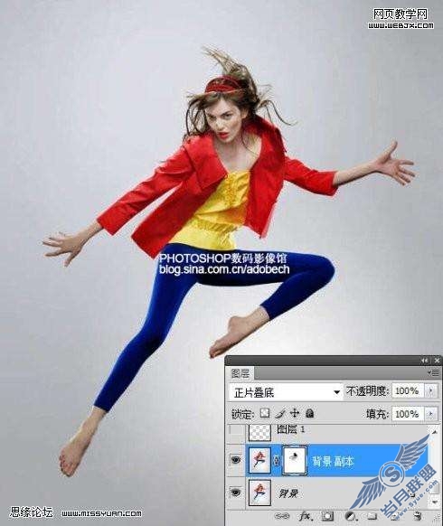 Photoshop照片处理:合成海上踏浪效果【图】_