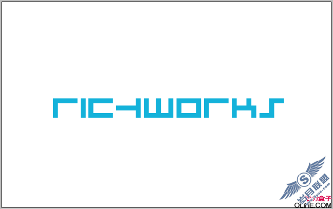Photoshop文字特效:制作蓝色3D文字【图】_