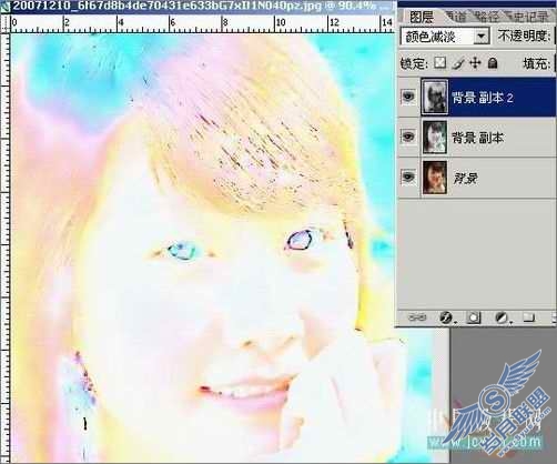 Photoshop为偏色mm矫正色彩及磨皮美白