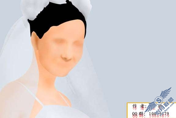 Photoshop鼠绘教程:制作新娘婚纱照【图】_