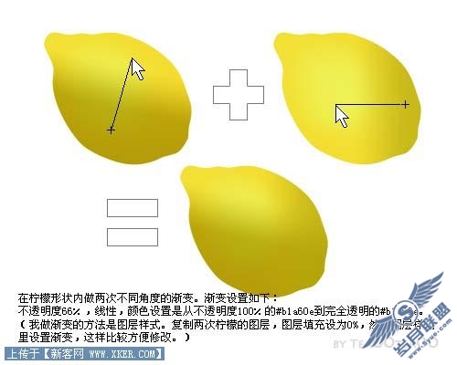 用Photoshop鼠绘逼真柠檬实例