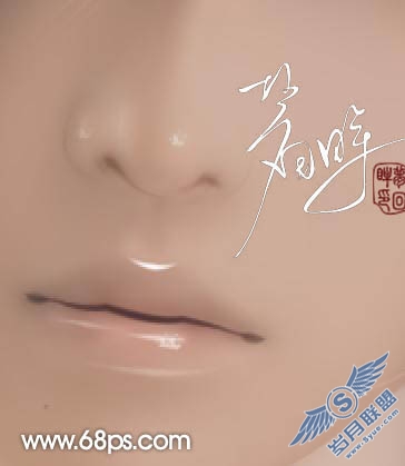 Photoshop鼠绘柔美的古典忧伤男孩