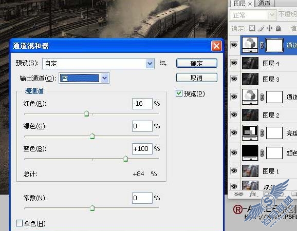 Photoshop调出照片经典暗光金色调