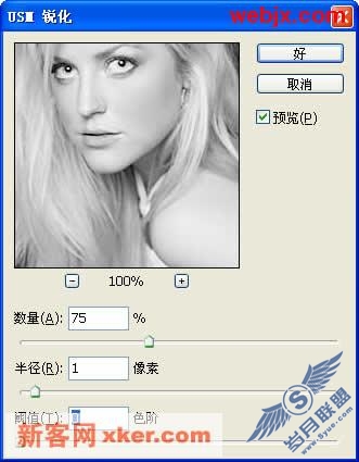 用Photoshop通道图层转换黑白照