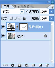 目前流行的一种非主流蓝背景调色法