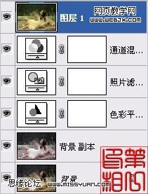 Photoshop调色教程:漂亮的月桂女神