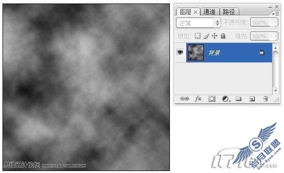 Photoshop打造粗糙的金属质感文字效果