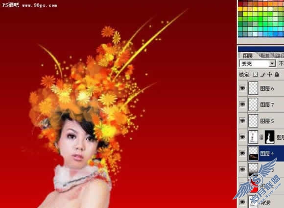 photoshop打造魅彩风华创意色调主题写真
