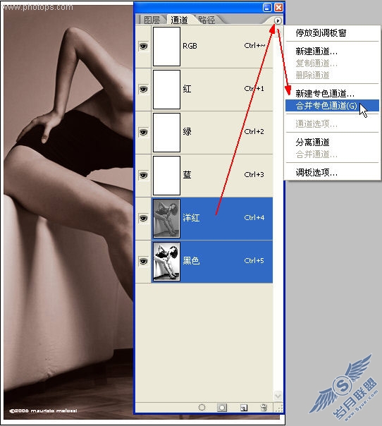 [数字暗房]古铜色效果制作方法（图十）