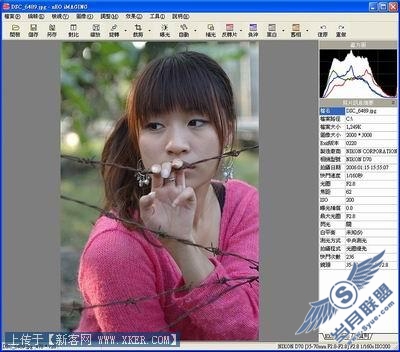 Photoshop实例:超级懒人美眉修图法 Photoshop实例:超级懒人美眉修图法