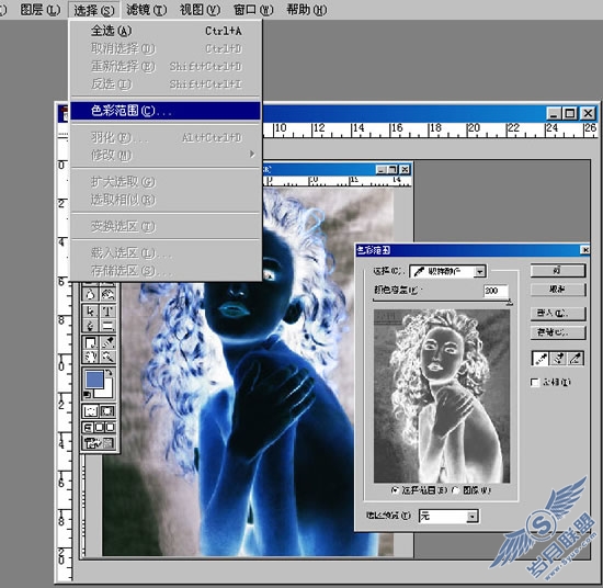 巧妙运用Photoshop色彩范围实现轻松抠图实例