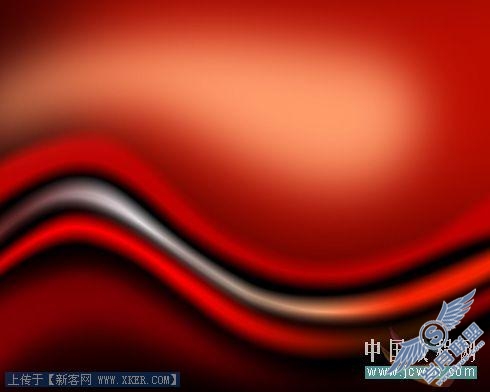 Photoshop打造浪漫星光闪烁圣诞树背景