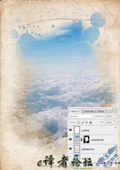 Photoshop创意合成教程:虚构的蒙太奇魔幻场景